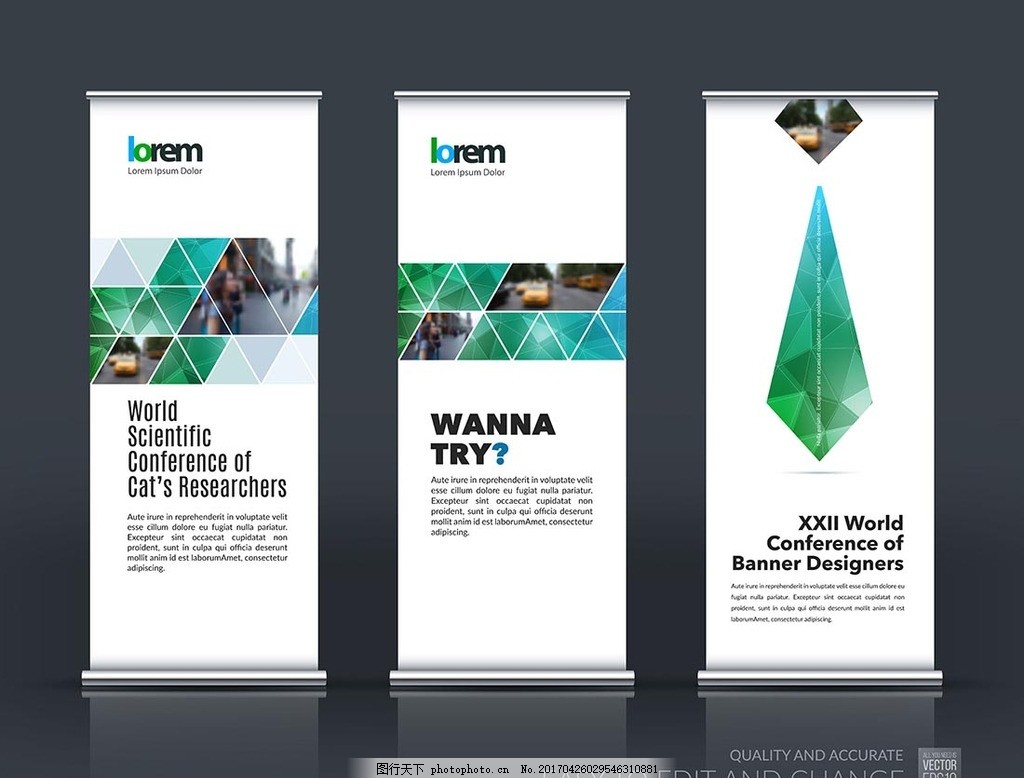 企業(yè)創(chuàng)意易拉寶 從模板到卓越廣告設(shè)計的進(jìn)階之路